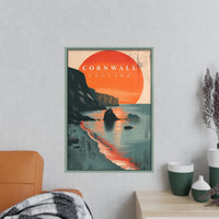 Cornwall Poster - Travelposter: Erlebe England's Küstenzauber - Poster bei HappyHugPixels
